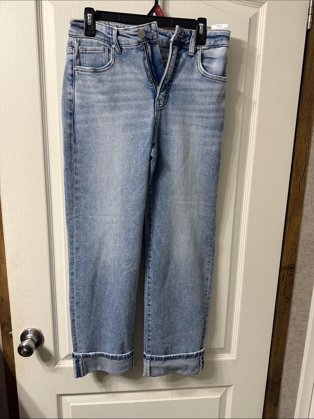 Light Blue Straight-Leg Women’s Jeans